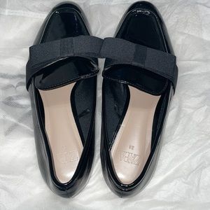 Patent leather loafers